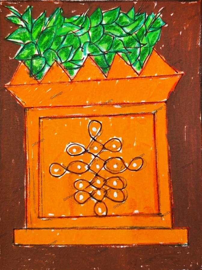 Plant Pot Kolam